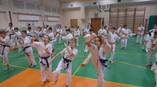 Zimowa Szkoła Karate 2018 w Inowrocławiu