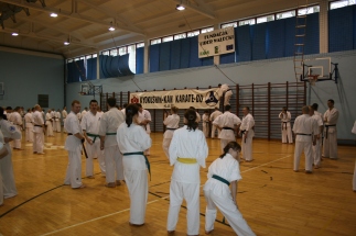 Seminarium kumite w Wałczu 2009
